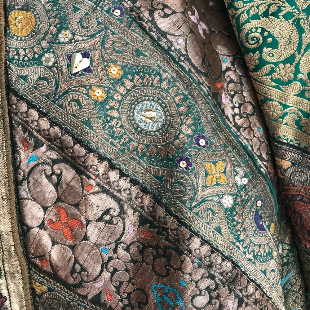 Lili Butler jacket Indian Brocade ONE OF A KIND - Picture 7 of 10